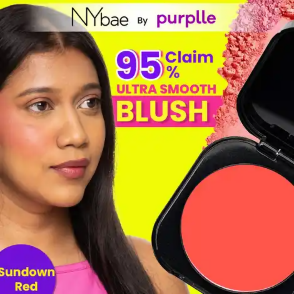 NY Bae Sunset Skyline Blush - Sundown Red 07 | Grocsy