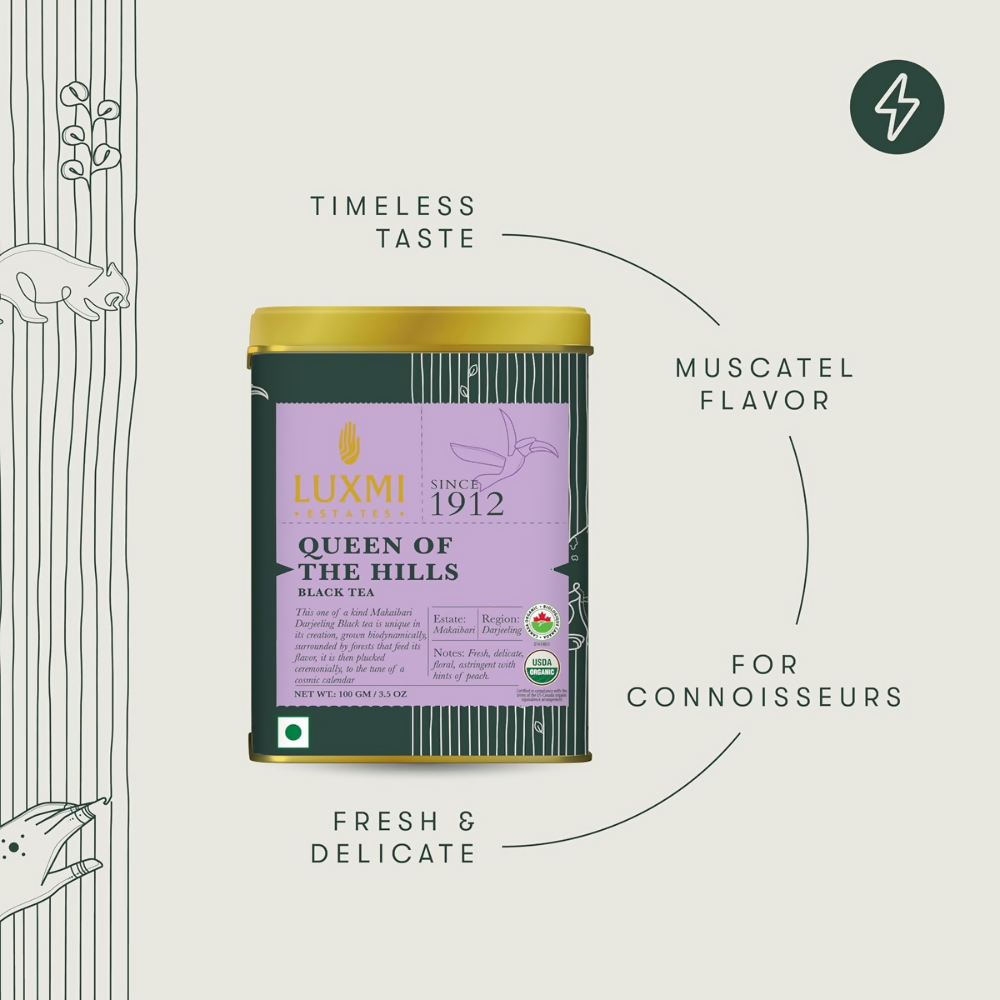 Luxmi Estates Queens Black Tea Blend | Grocsy