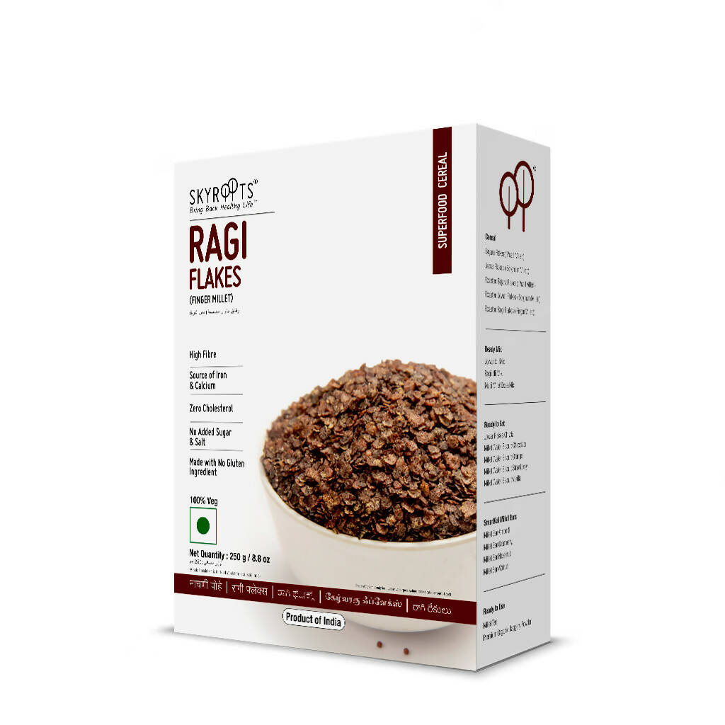 Skyroots Ragi Flakes | Grocsy