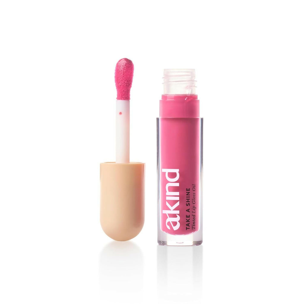 Akind Take A Shine Tinted Lip Gloss Oil - 02 Heart Eyes | Grocsy