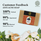 Buddha Natural Anti Acne Soap - Fights Acne Pimple, Breakouts, Blemish, Blackheads | Grocsy