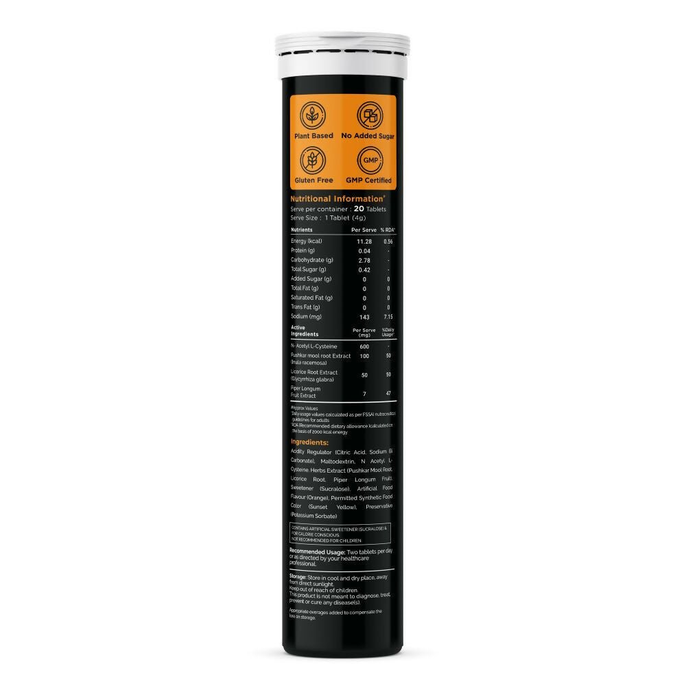 Auric Lung Detox Effervescent Tablets | Grocsy