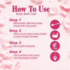 VedicAyurveda Rose Bath Salt | Grocsy