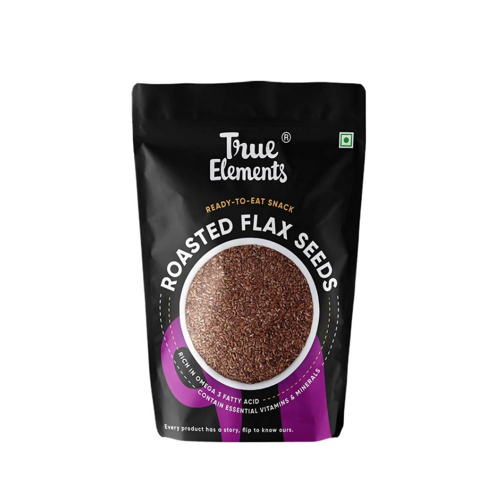 True Elements Roasted Flax Seeds | Grocsy