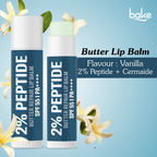 Bake 2% Peptide + Ceramide Butter Brightening Lip Balm SPF 55 PA++++ | Grocsy