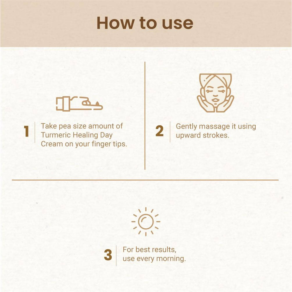 Mother Sparsh Turmeric Healing Day Cream | Grocsy