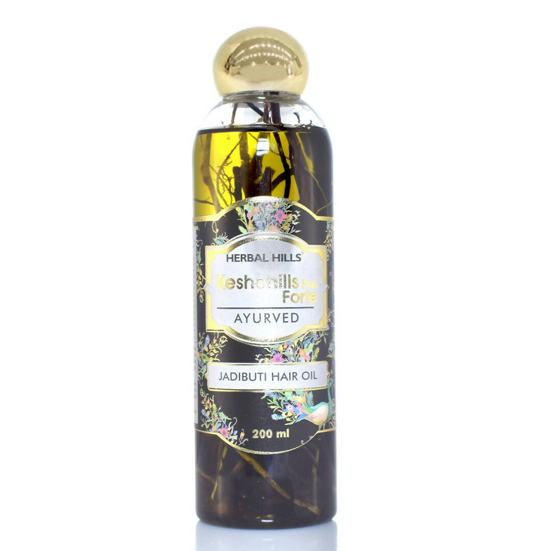 Herbal Hills Keshohills Plus Forte Jadibuti Hair Oil | Grocsy