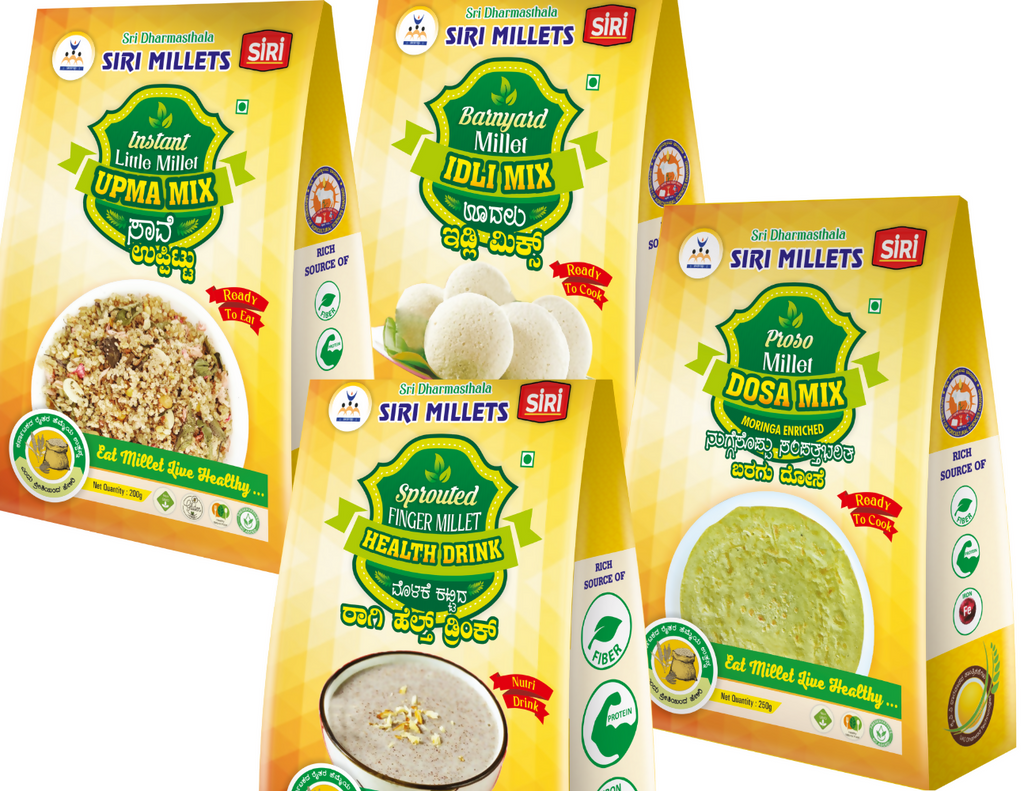 Siri Millets Combo Pack | Grocsy
