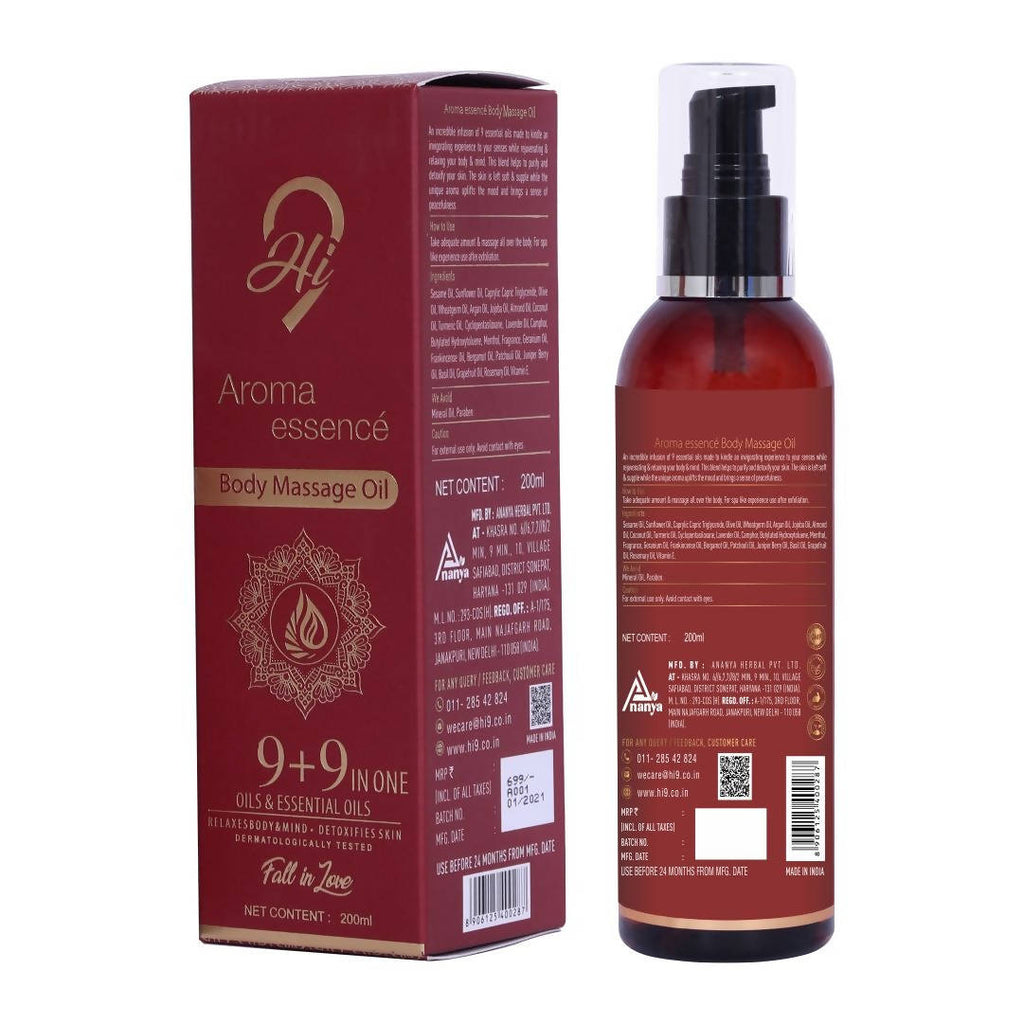 Hi9 Aroma Essence Body Massage Oil | Grocsy