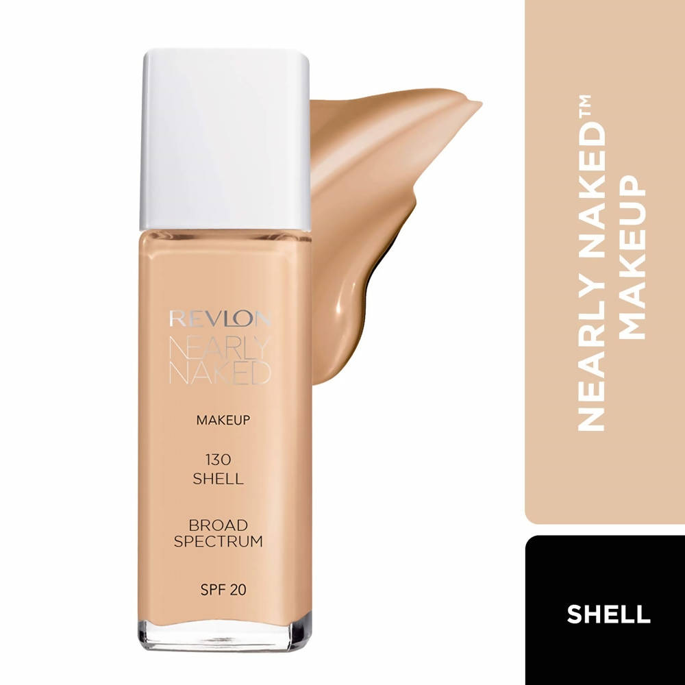 Revlon Nearly Naked Makeup Up SPF 20 - 130 Shell | Grocsy