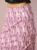 Myshka Women's Multi Printed Knee Length Party Embellished Skirts | Grocsy
