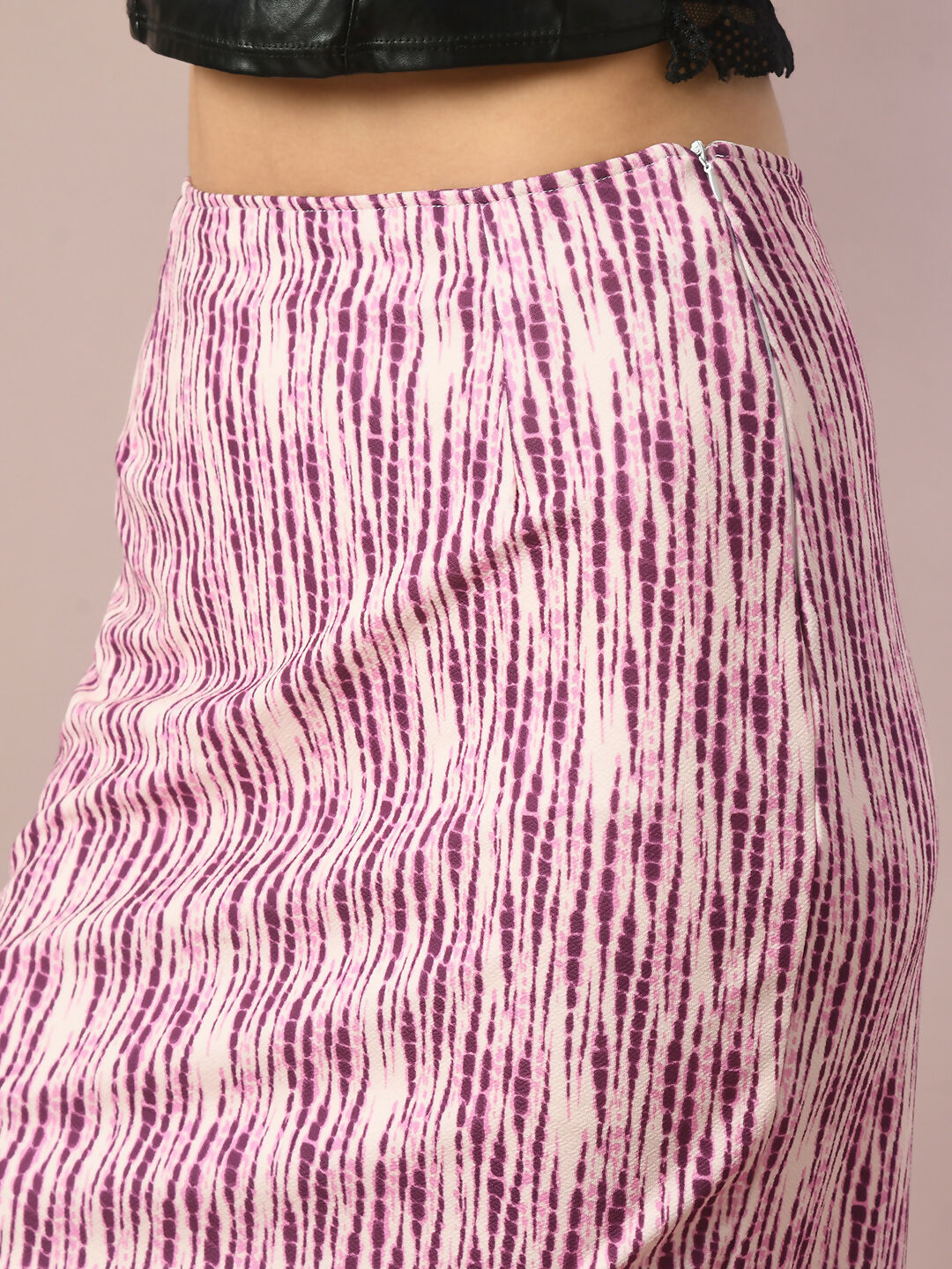 Myshka Women's Multi Printed Knee Length Party Embellished Skirts | Grocsy