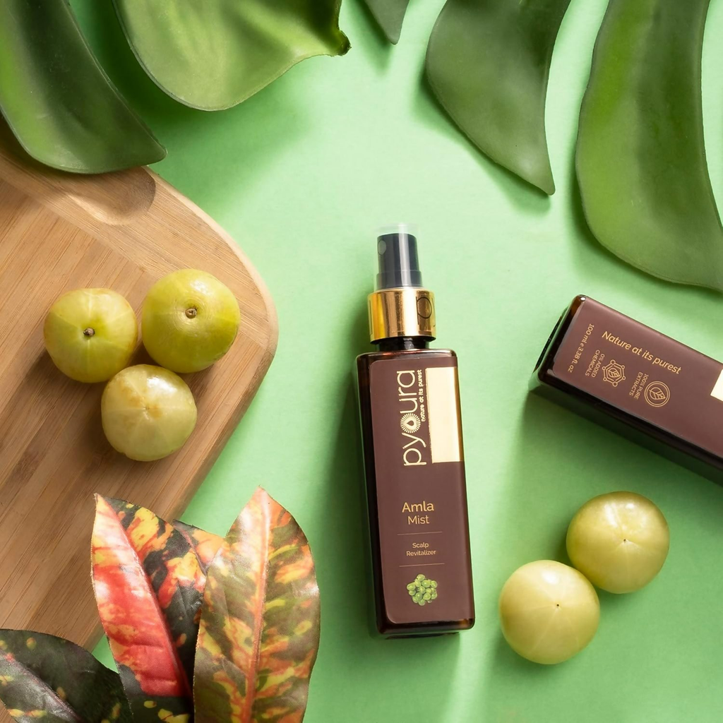 Pyoura Itchy Scalp Hair Growth Amla Hair Spray Serum Mist | Grocsy