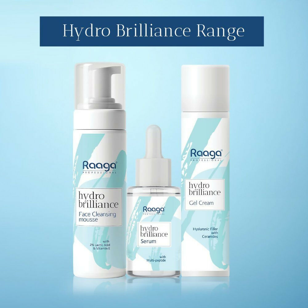 Raaga Professional Hydro Brilliance Face Cleansing Mousse With 2% Lactic Acid & Vitamin E | Grocsy