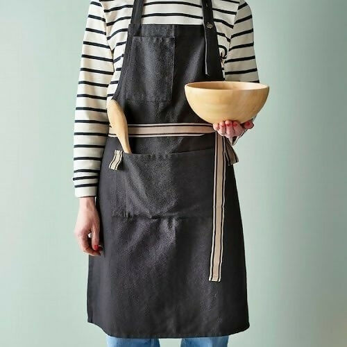 Ikea Sandviva Apron-Dark grey | Grocsy