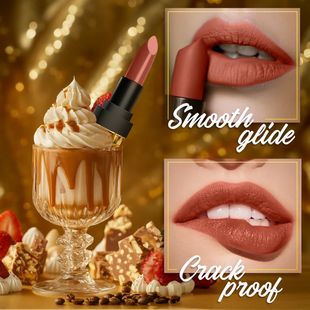 Faces Canada Comfy Matte Velvet Touch Lipstick - Mocha Mousse 14 | Grocsy