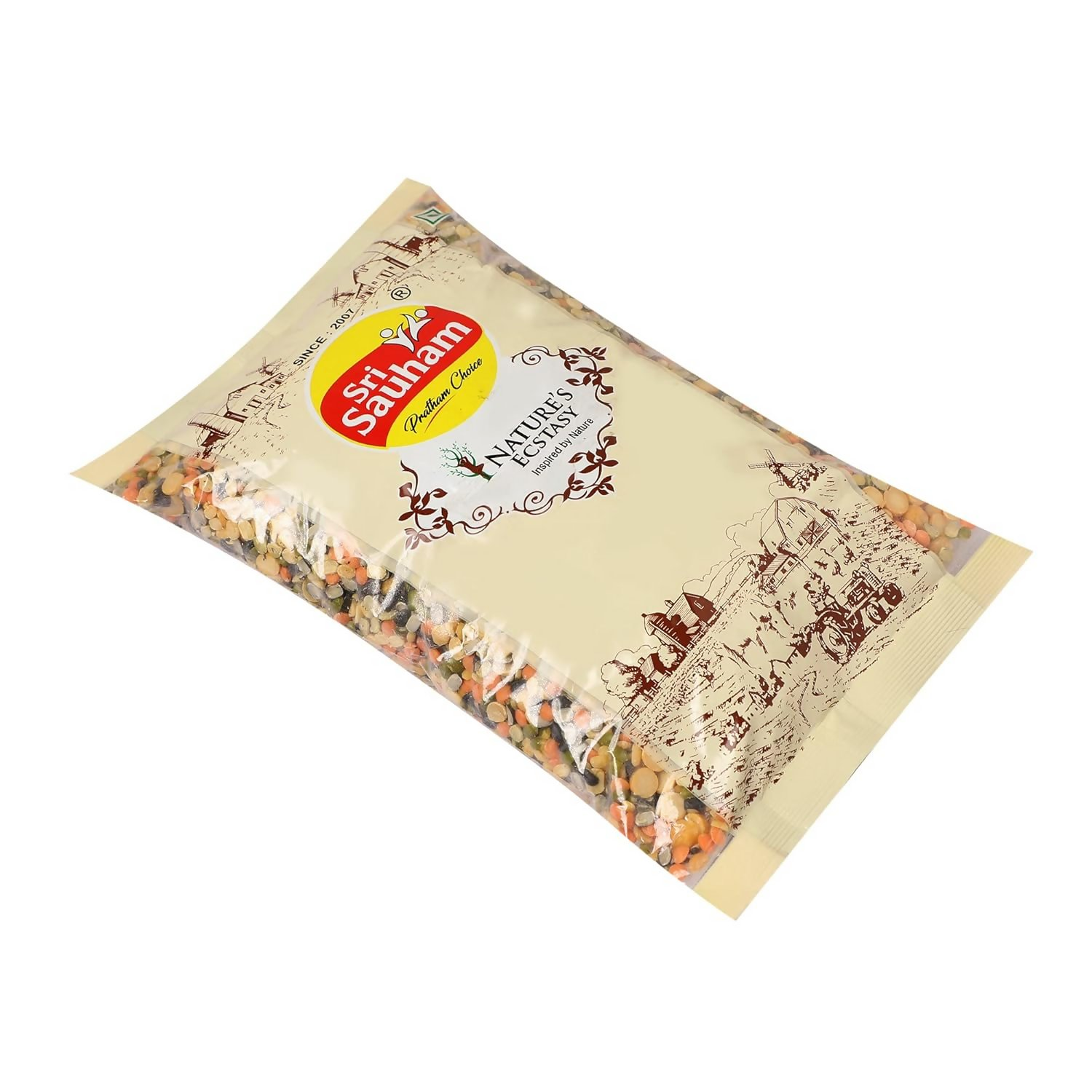Sri Sauham Premium Mix Unpolished Dal | Grocsy