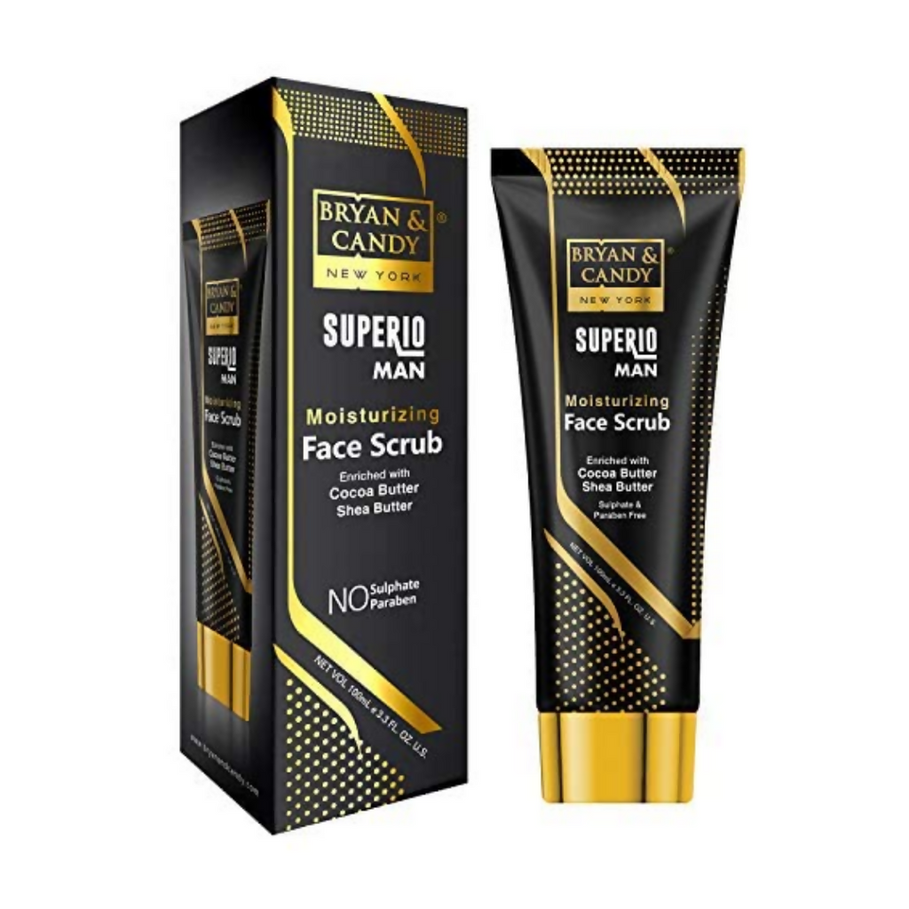 Bryan & Candy Superio Man Moisturizing Face Scrub | Grocsy
