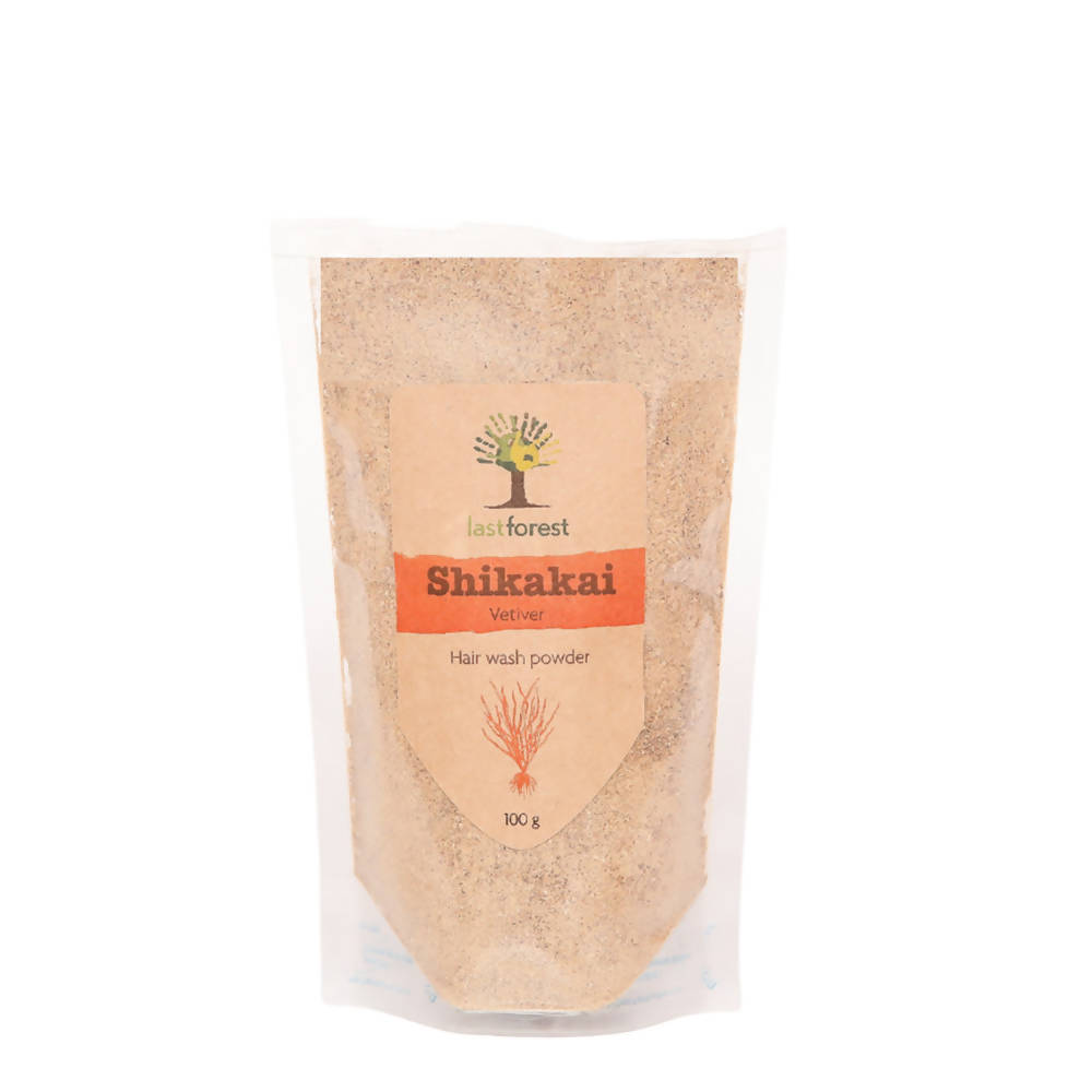 Lastforest Shikakai Vetiver Hair Wash Powder | Grocsy