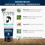 Amazing Earth Certified Organic Beard Oil and Beard Wash | Grocsy