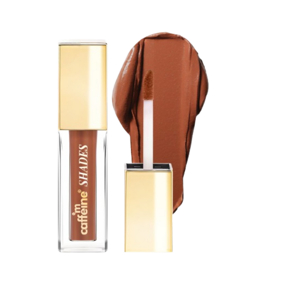 mCffaeine Shades Velvet Blur Matte Liquid Lipstick 12 Hrs Stay & Lightweight - Espresso Dream | Grocsy