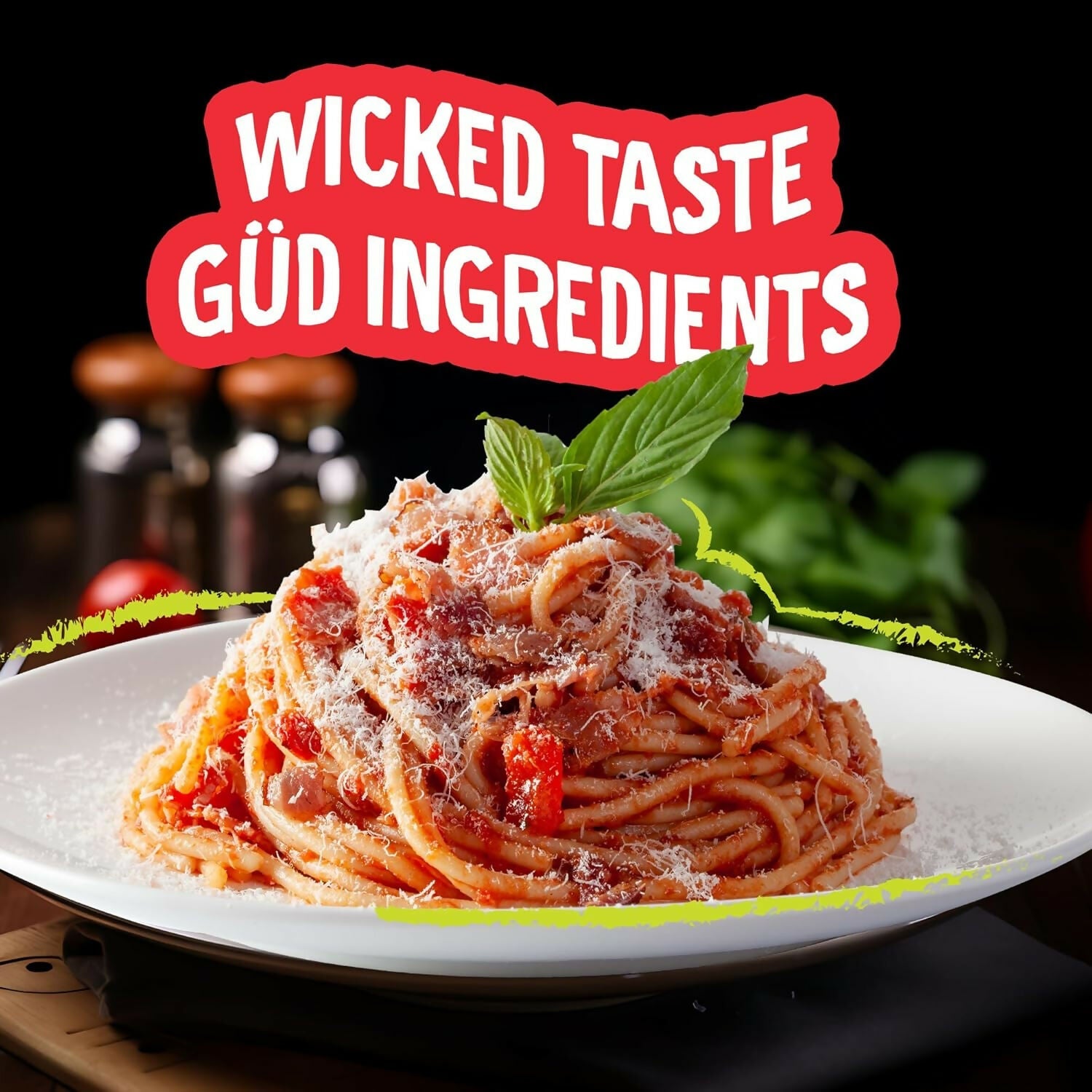 WickedGud Spaghetti Pasta Semolina | Grocsy
