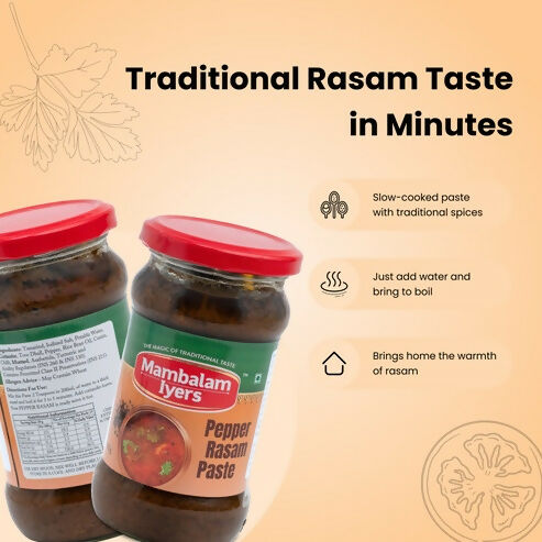 Mambalam Iyers Pepper Rasam Paste | Grocsy