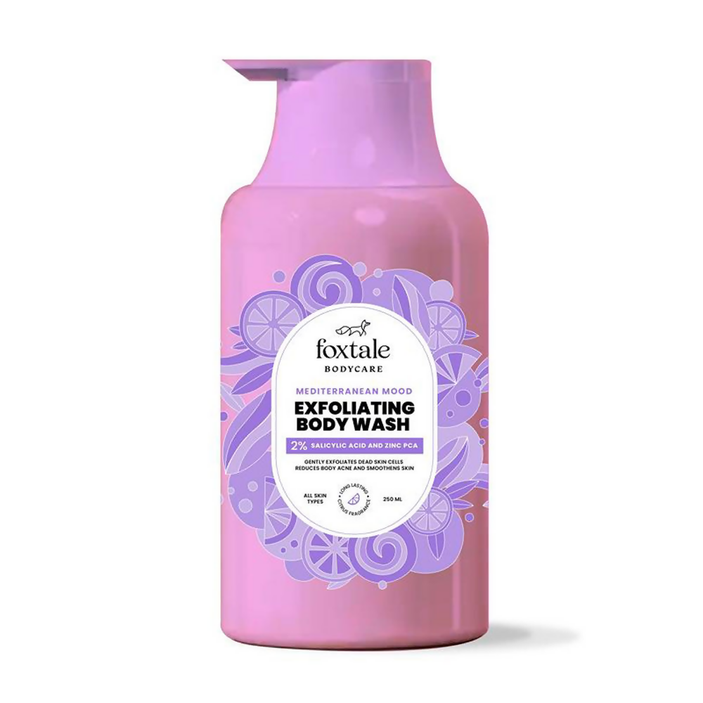 Foxtale Mediterranean Mood Exfoliating Body Wash | Grocsy