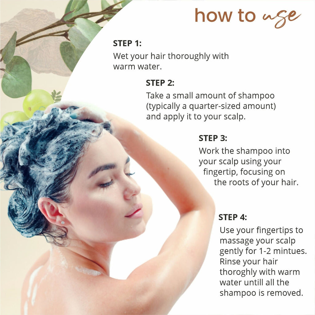 Globus Naturals Amla Reetha Shikakai Shampoo | Grocsy