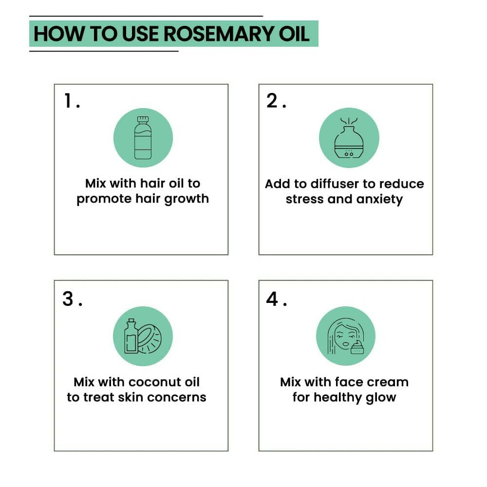 Rey Naturals Rosemary Essential Oil | Grocsy