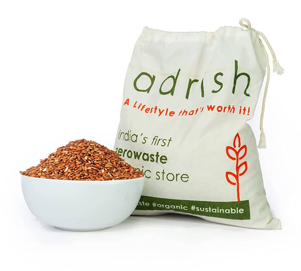 Adrish Organic Red Rice - Konkan | Grocsy