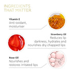 VLCC Clinic Deep Nourishing Lip Balm Strawberry & Rose | Grocsy