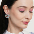 Blush Stone Wheel Studs- Ruby Raang | Grocsy