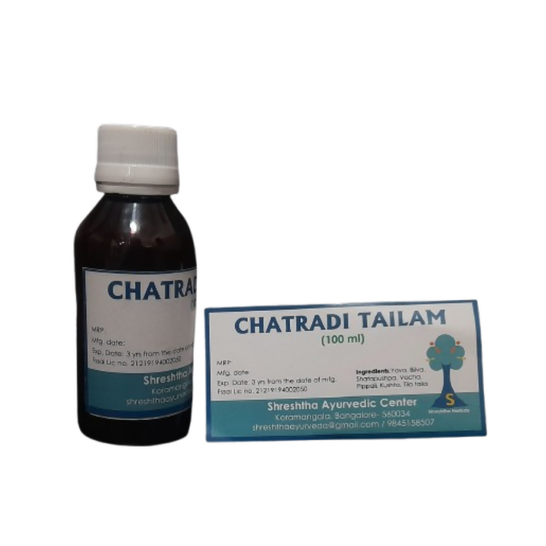 Shreshtha Herbals Chatradi Tailam | Grocsy