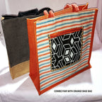 Jute Ladies Fashion Bags Combo - Big & Small | Grocsy