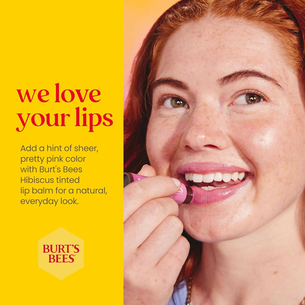 Burt's Bees Tinted Lip Balm - Rose | Grocsy