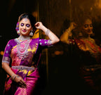 DEIANA'S Beautiful Designer Golden zari Soft Lichi Silk Saree - Pink | Grocsy