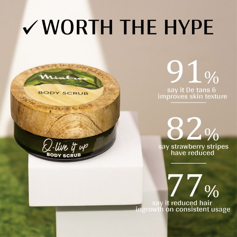 Mintree Olive Sugar Body Scrub | Grocsy