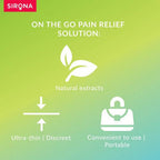 Sirona’s Beginner’s Hydrogel-Based Pain Relief Patch | Grocsy