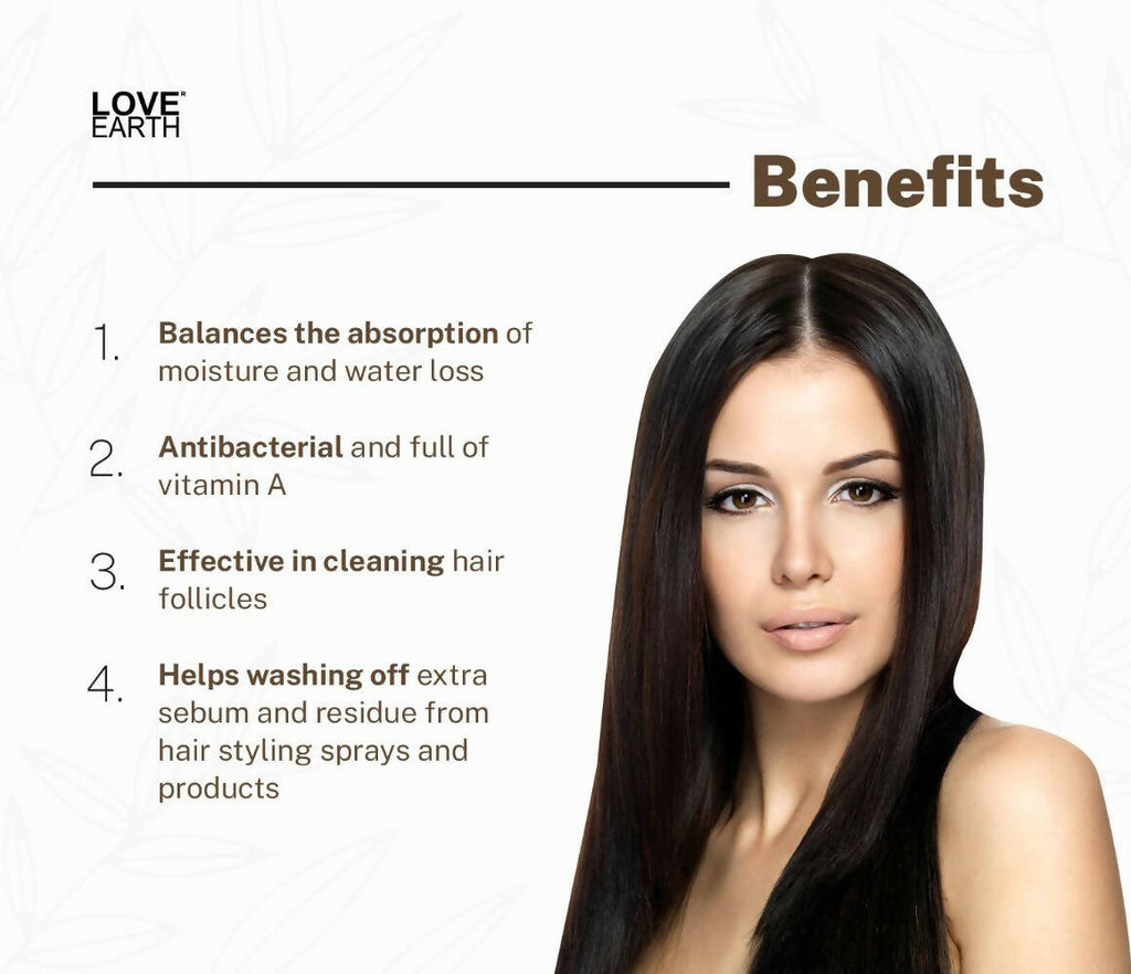 Love Earth Hair Cleanser with Organic Aloe Vera | Grocsy