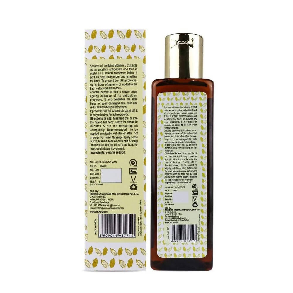 Inatur Sesame Til Oil | Grocsy