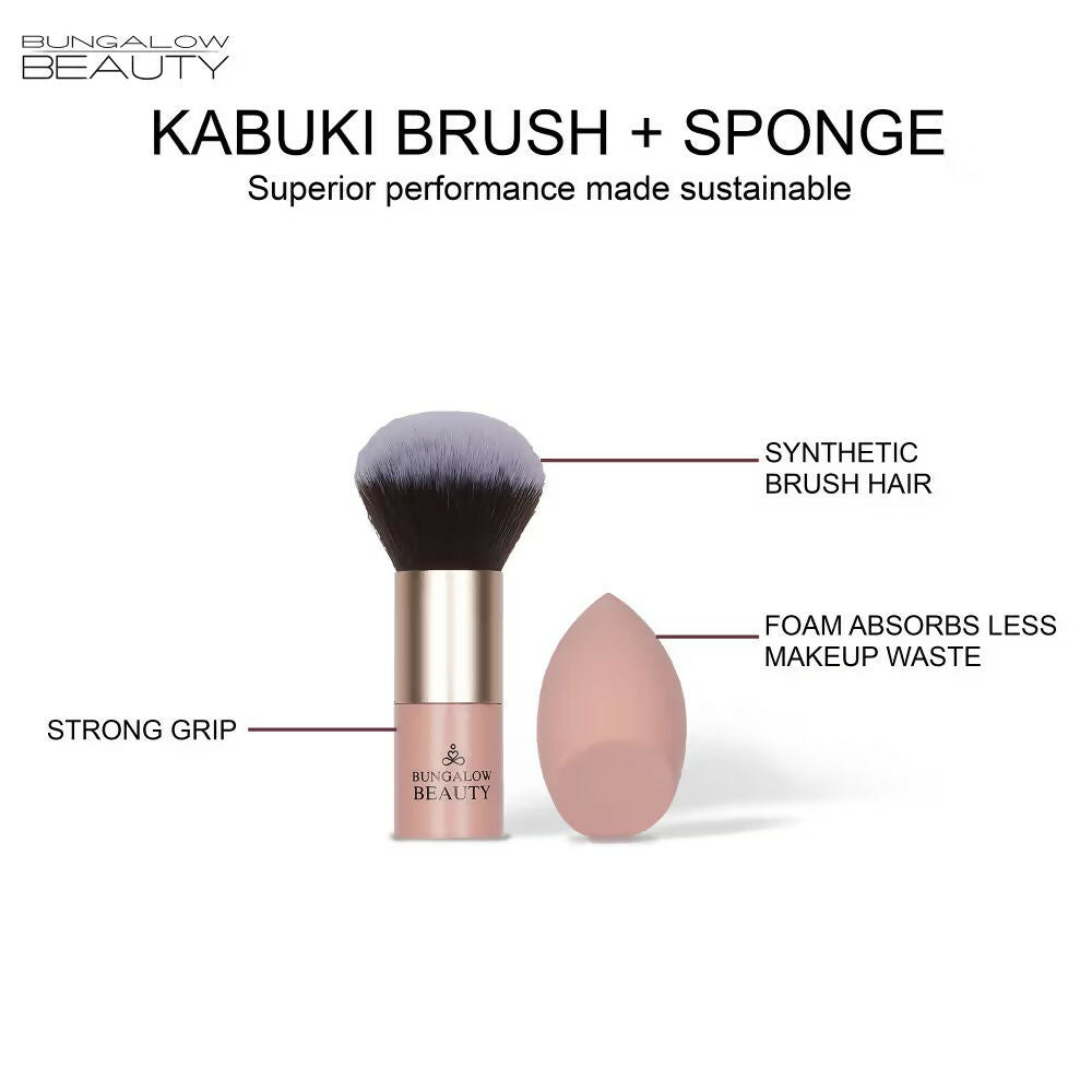 BUNGALOW BEAUTY Kabuki Brush & Blender | Grocsy
