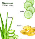 The Love Co. Cucumber Aloe Vera Gel For Face | Grocsy