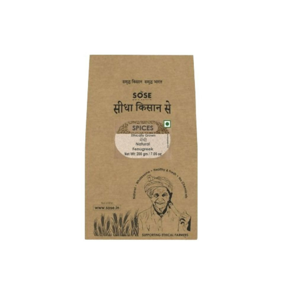 Gir Sidha Kisan Se Natural Fenugreek Seeds (Methi) | Grocsy