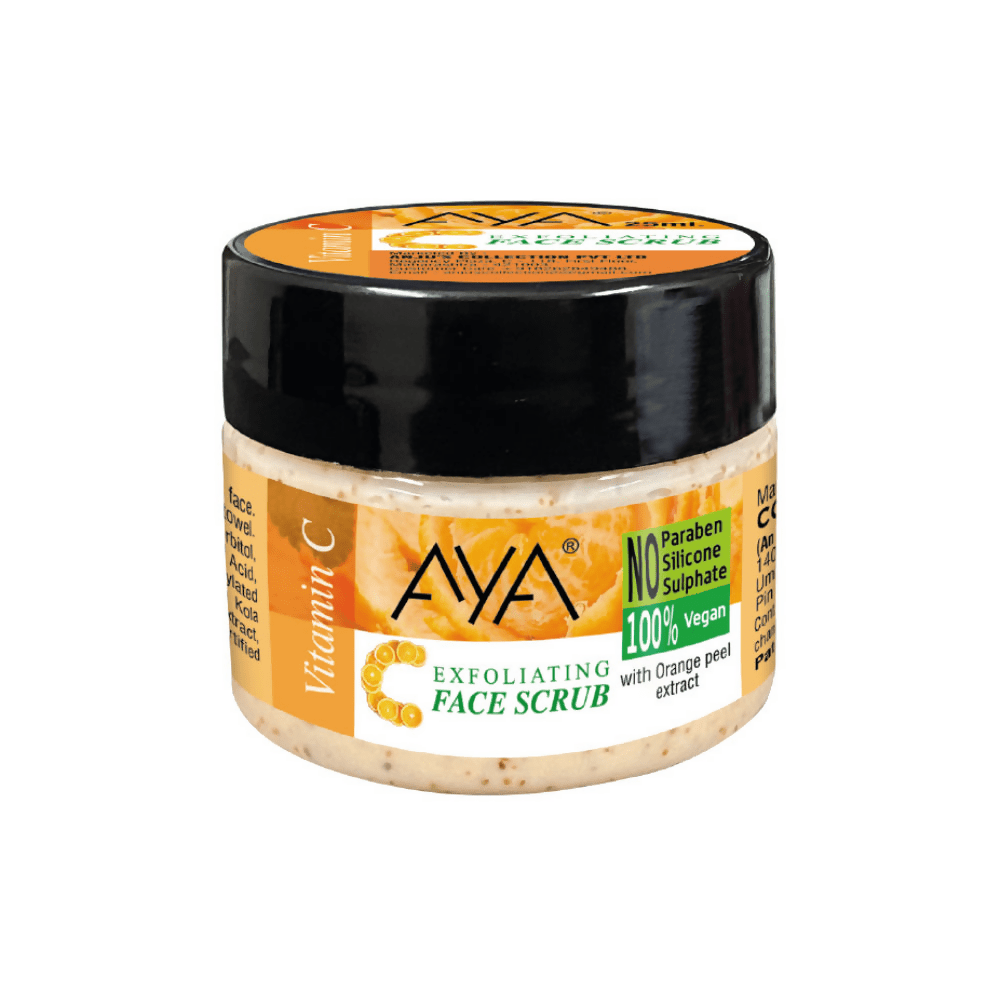 AYA Vitamin C Exfoliating Face Scrub | Grocsy
