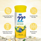 VI-JOHN 22 Degree Cooling Talc Beat the Heat Neem and Lime | Grocsy