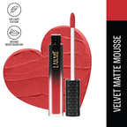 Lakme Xtraordin-Airy Velvet Matte Lip Mousse - Rebound Red | Grocsy