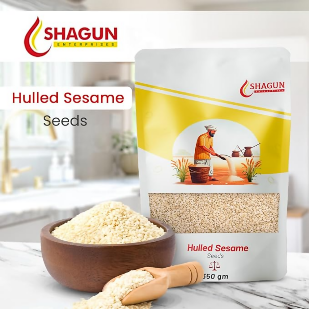 Shagun Hulled Sesame Seeds | Grocsy
