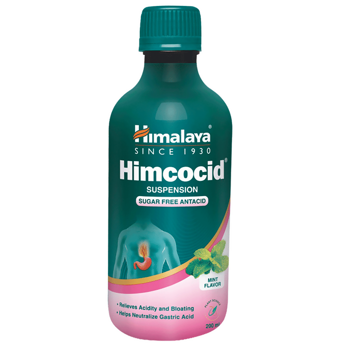 Himalaya Herbals Himcocid Sugar Free Suspension | Grocsy