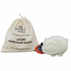 Ancient Living Handcrafted Designer Hippo Soap For Kids | Grocsy